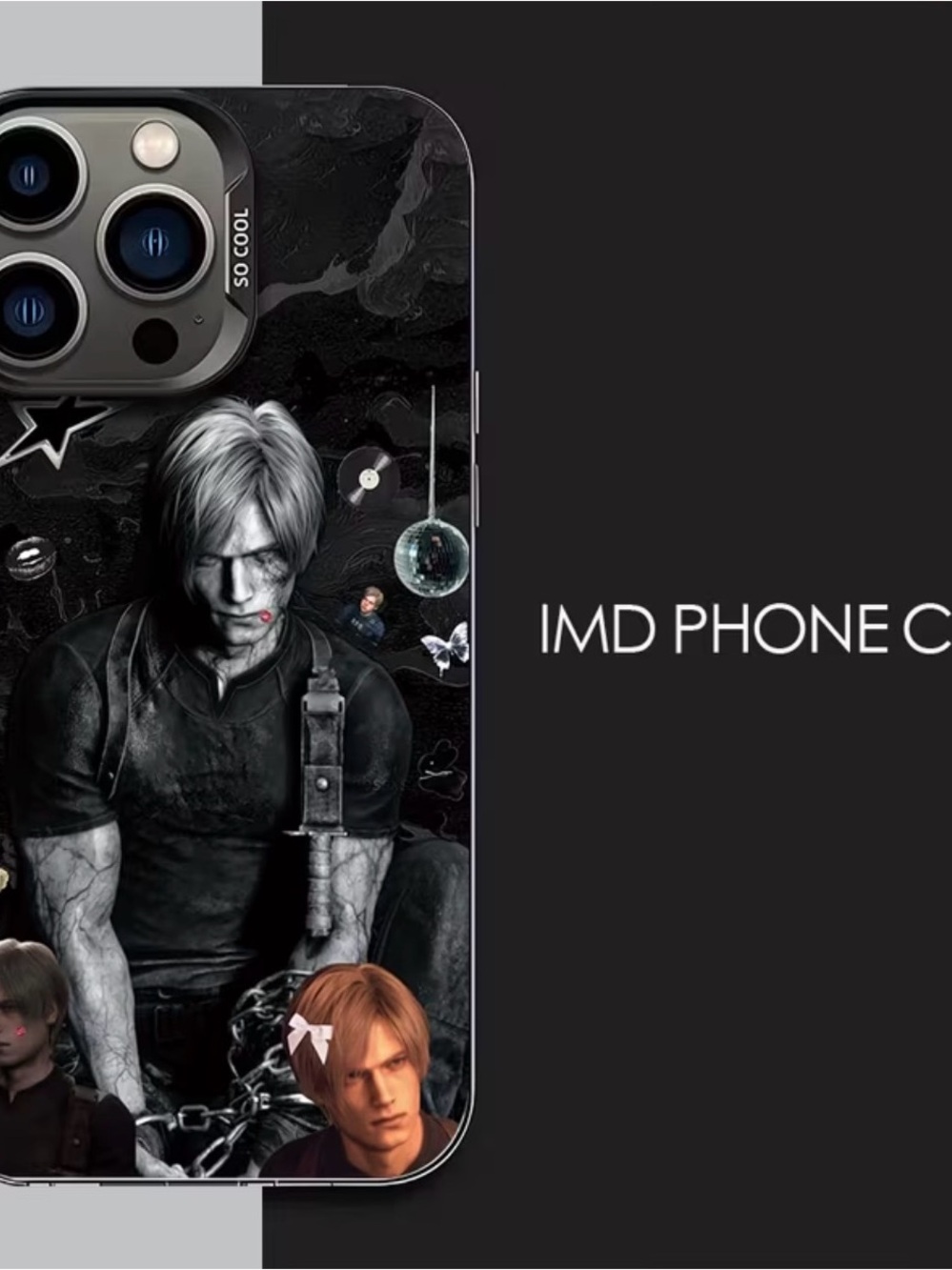 Resident Evil Leon iphone 17 Pro Max phone case NEW Toys Games Gaming Tcg DnD